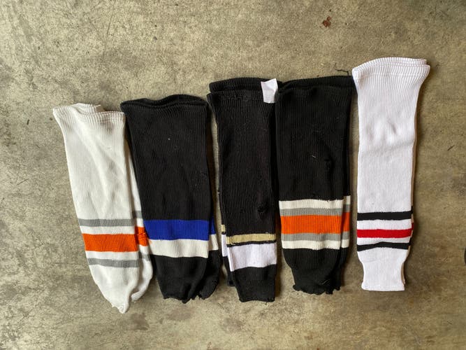 5 Pack Junior Hockey Socks