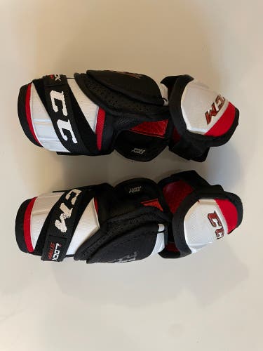 Used CCM FT4 Pro Elbow Pads JR Large