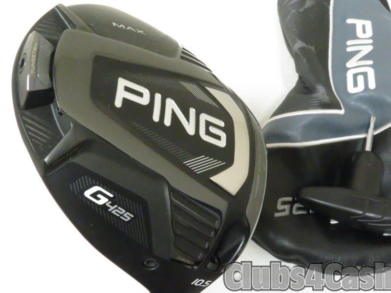 PING G425 MAX Driver 10.5° Mitsubishi Tensei AV Orange 65 Stiff +Cover NICE