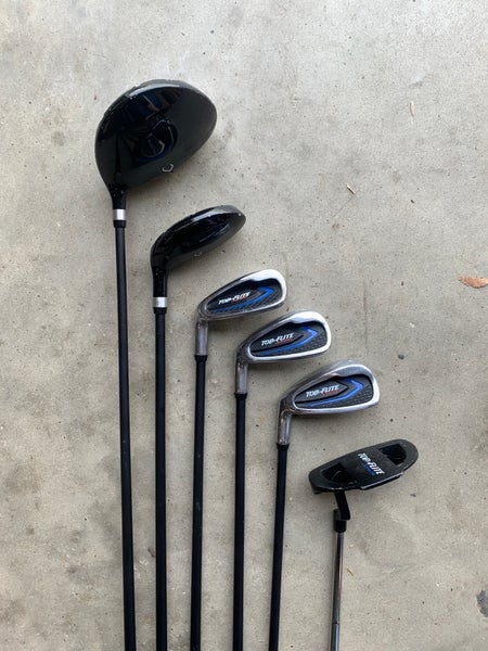 Used Junior Top Flite Left Clubs (Full Set) Number of Clubs
