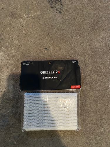 New StringKing Grizzly 2S Goalie Mesh