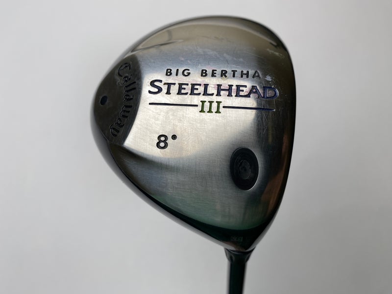 Callaway Steelhead III Driver 8* System III Stiff Graphite Mens RH