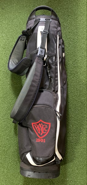 Ping Hoofer Stand Bag Black 5-Way Divide Dual Strap Golf Bag