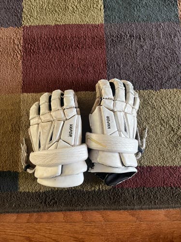 Used Player's Nike 12" Vapor Lacrosse Gloves