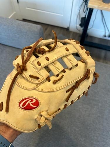 Used Right Hand Throw Rawlings First Base Pro Preferred Baseball Glove 12.25"