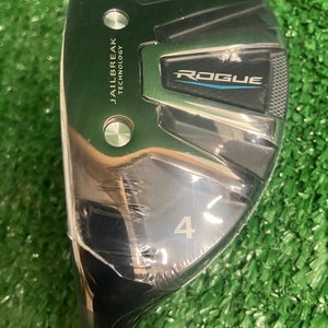 Callaway ROGUE 4 Hybrid 21* **HEAD ONLY** LH  Component UNHIT IN WRAPPER W/COVER