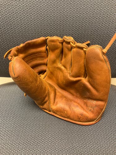 Re-laced/reconditioned Vintage 1950s Nokona G11 “Don Hoak” Glove-11’ RHT