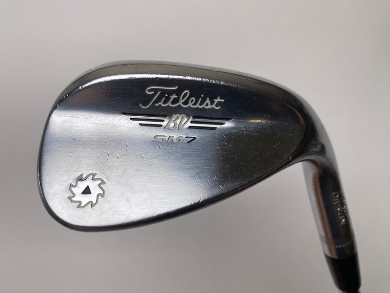 Titleist Vokey SM7 Tour Chrome Sand Wedge 56* 10 Bounce S-Grind Wedge Steel RH