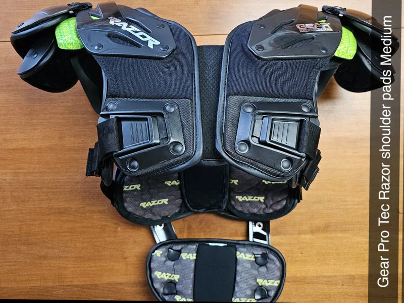 Used Adult Medium Gear Pro Tec Shoulder Pads