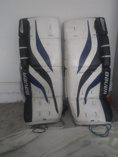 Used 28" Bauer Reactor 1000 Goalie Leg Pads