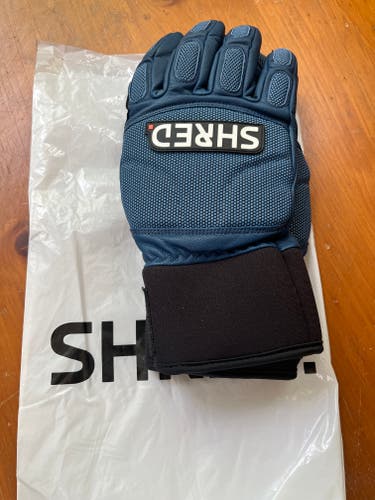 Shred All-Mtn Protective D-Lux Glove blue