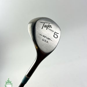 Used TaylorMade Pittsburgh Persimmon 25* 5 Wood Ladies Flex Graphite Golf Club