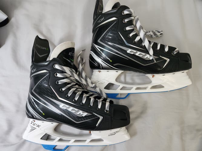 Senior New CCM RibCor 70K Hockey Skates Regular Width Size 8