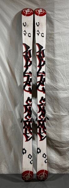 K2 Public Enemy 169cm Twin-Tip Freestyle Skis Salomon S810 Ti