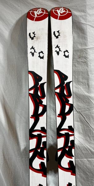 K2 Public Enemy 169cm Twin-Tip Freestyle Skis Salomon S810