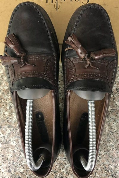 J T BECKETT LOAFERS JT BECKETT Black Brown Kiltie Tassel Wingtip Loafer Dress  main image 2