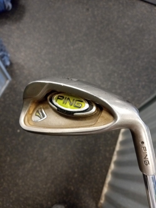 Ping Used Right Handed Men's Steel Shaft 9 Iron