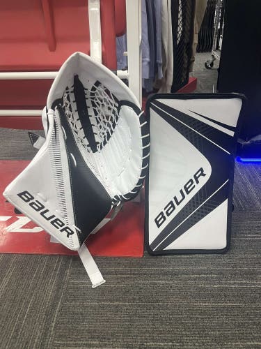 New Bauer Vapor X700 Blocker S27 Glove Combo