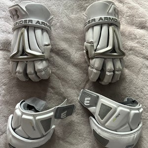 Epoch Elbow Pads and Under Armor Gloves