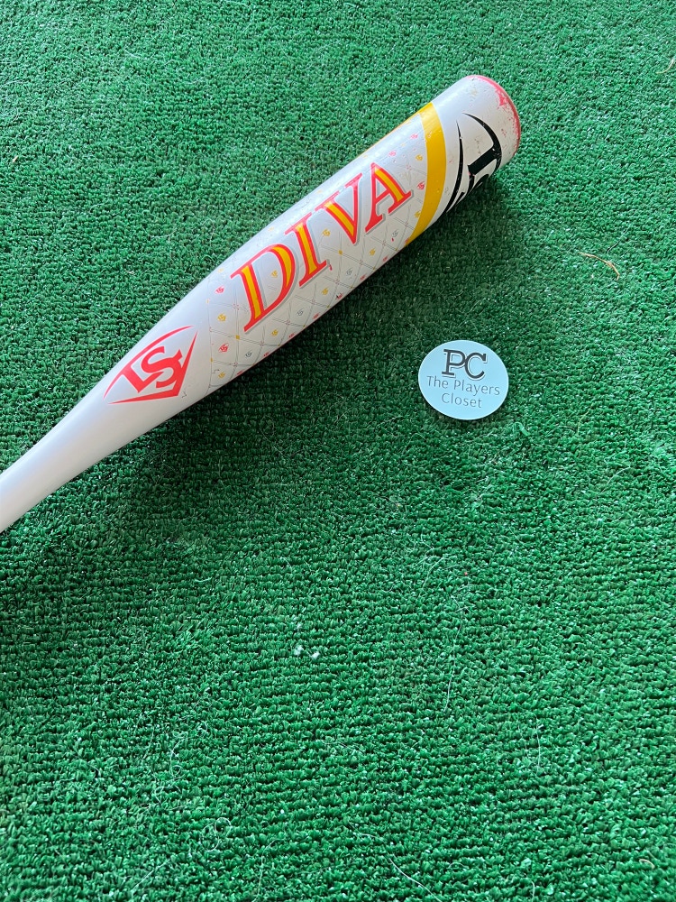 Used Louisville Slugger Diva Alloy Bat -11.5 16.5OZ 28"