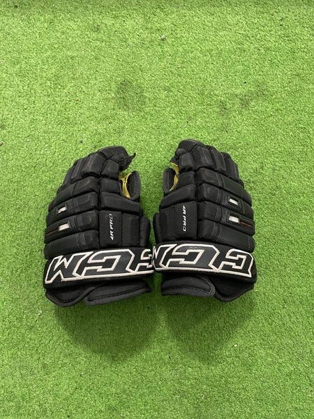 CCM HG4Pro Gloves (Senior, 12", Used)