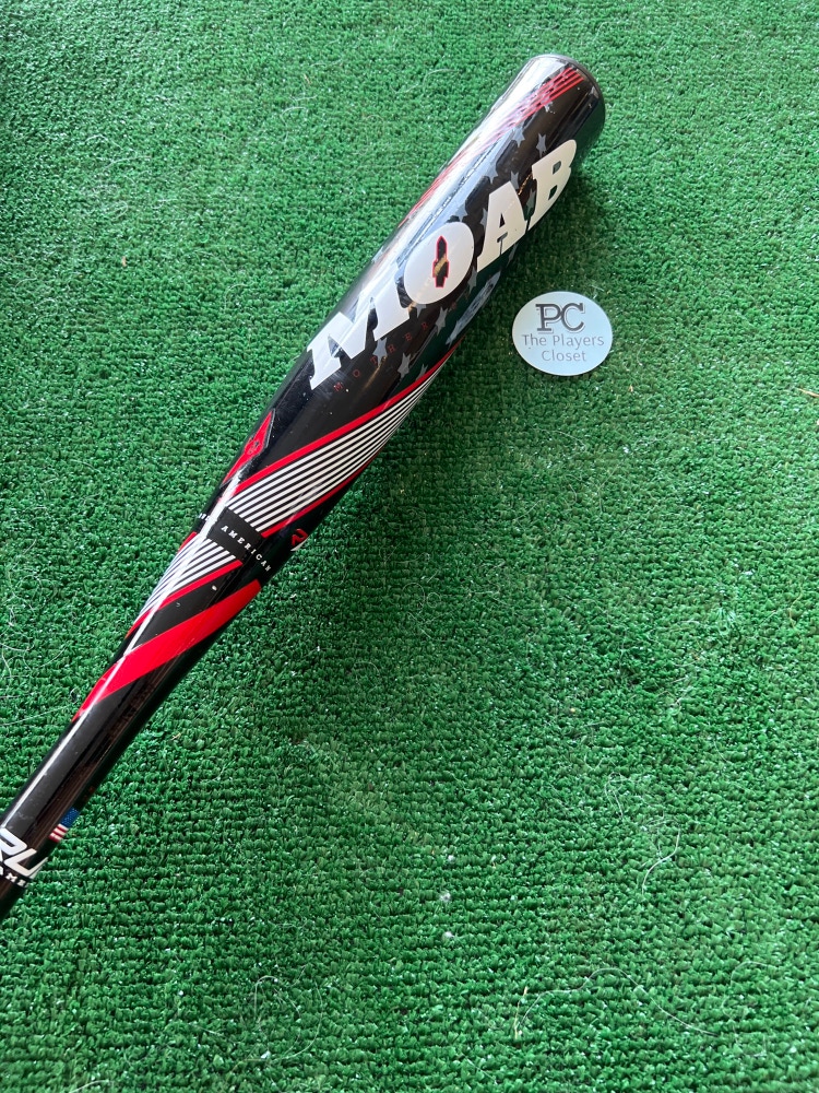 Used USSSA Certified Rude American MOAB Alloy Bat -10 20OZ 30"