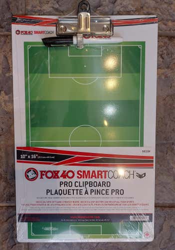 New Fox 40 SmartCoach Soccer Clipboard 3D (6920-0600)