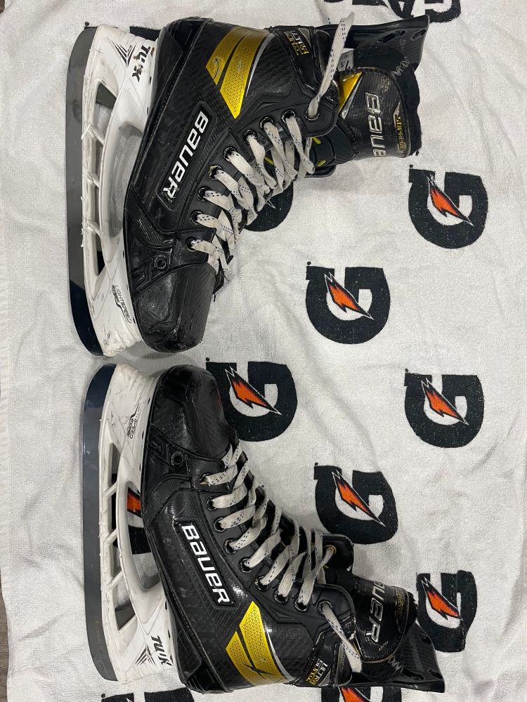 Used Bauer Regular Width Size 7.5 Supreme UltraSonic Hockey Skates