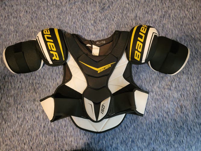 Used XL Bauer Supreme 150 Shoulder Pads