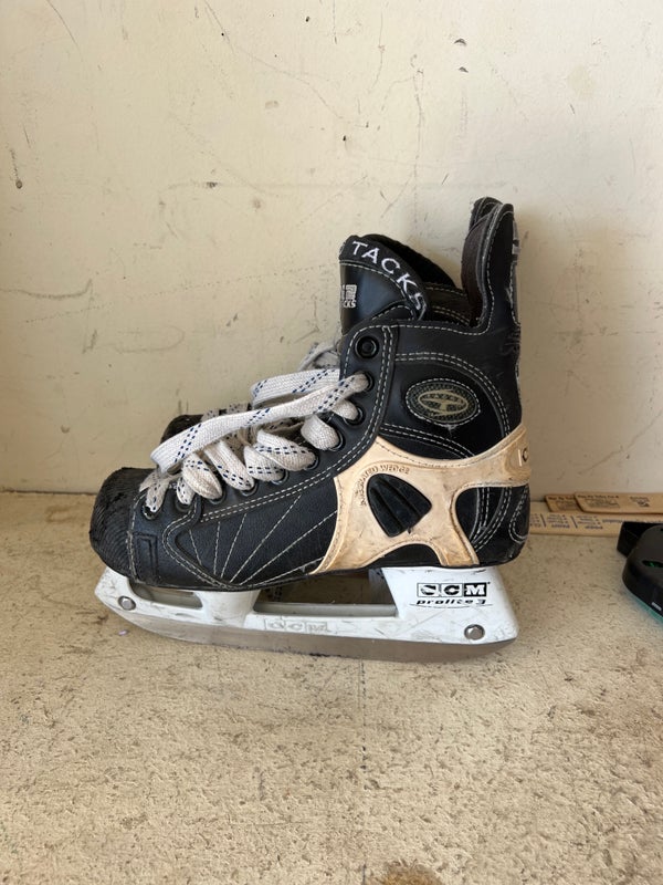 Used CCM Size 4 Hockey Skates