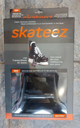 New Skateez Medium Like Training Wheels for Skates! [SKA-TR-M-GRY]