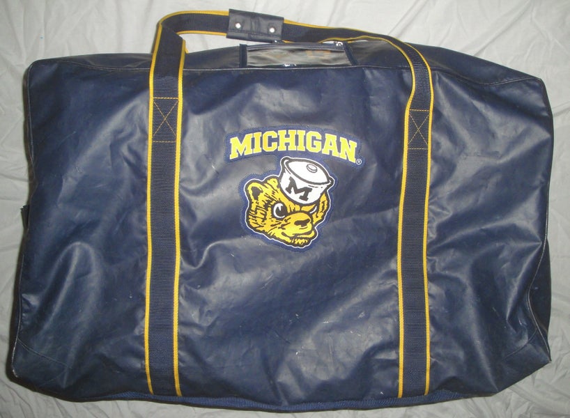 Michigan Wolverines NCAA Solid Big Logo Duffle Bag