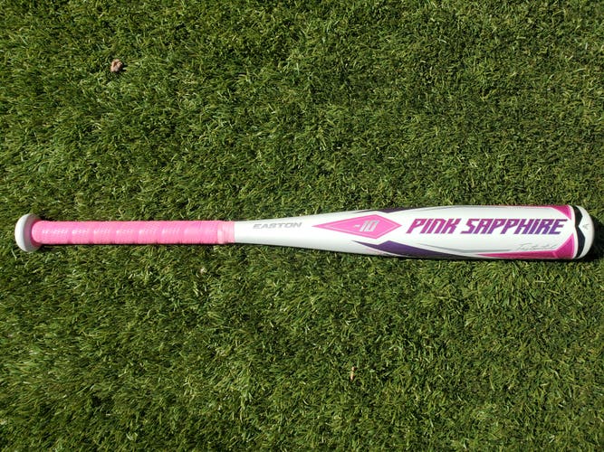 Blemish- Like New 2023 Easton Alloy Pink Sapphire Bat (-10) 14 oz 24"