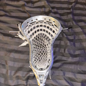 Silver dyed lacrosse head