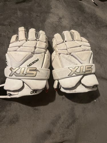 Used Player's STX Medium Surgeon 700 Lacrosse Gloves