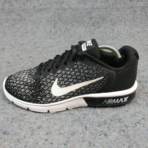 Herdenkings Emulatie Isolator Nike Air Max Sequent 2 Womens Running Shoes Size 7.5 Trainer Sneaker Black  White | SidelineSwap