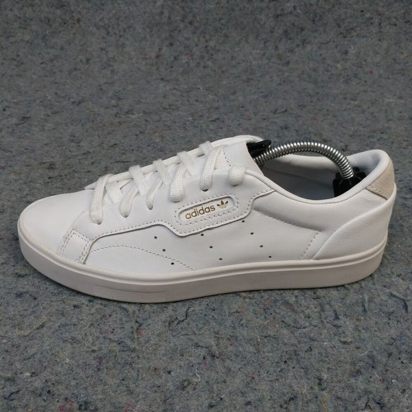 étnico Mezclado Luna Adidas Originals Sleek Womens Shoes 7 Trainers Sneakers White DB3258 Low  Top | SidelineSwap