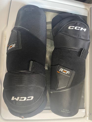Used CCM Referee Shin Pads