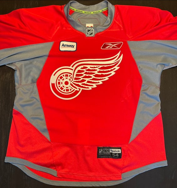 Detroit Red Wings Men's Adidas Red Authentic Ice Climalite Ultimate T-Shirt  - Detroit City Sports