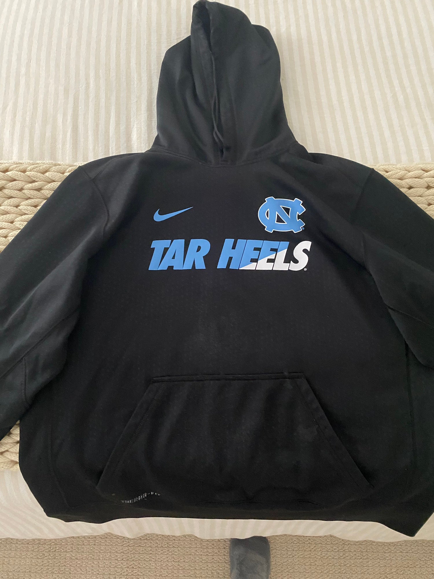 black nike unc hoodie