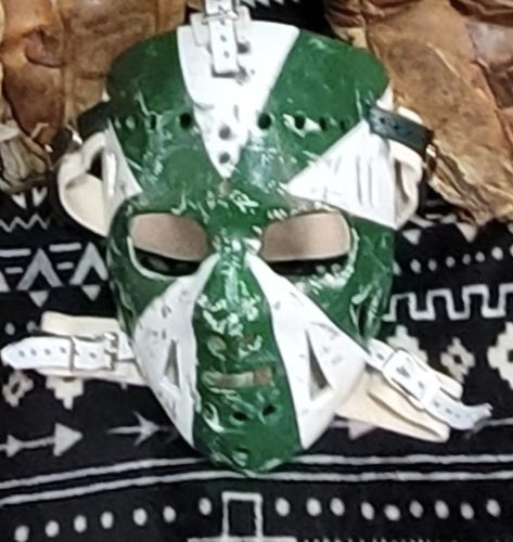 Vintage goalie mask