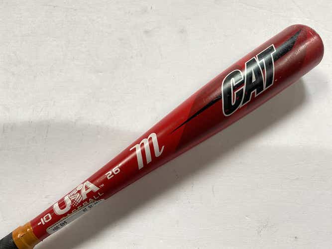 Used Marucci Cat 26" -10 Drop Usa 2 5 8 Barrel Bats
