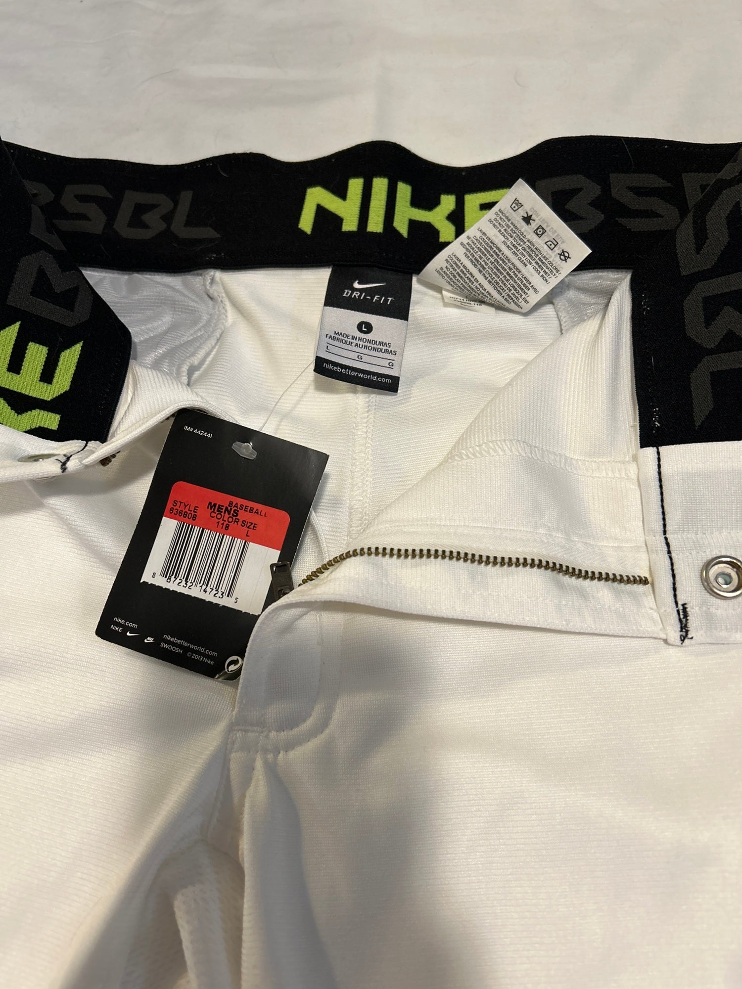 nike unhemmed baseball pants