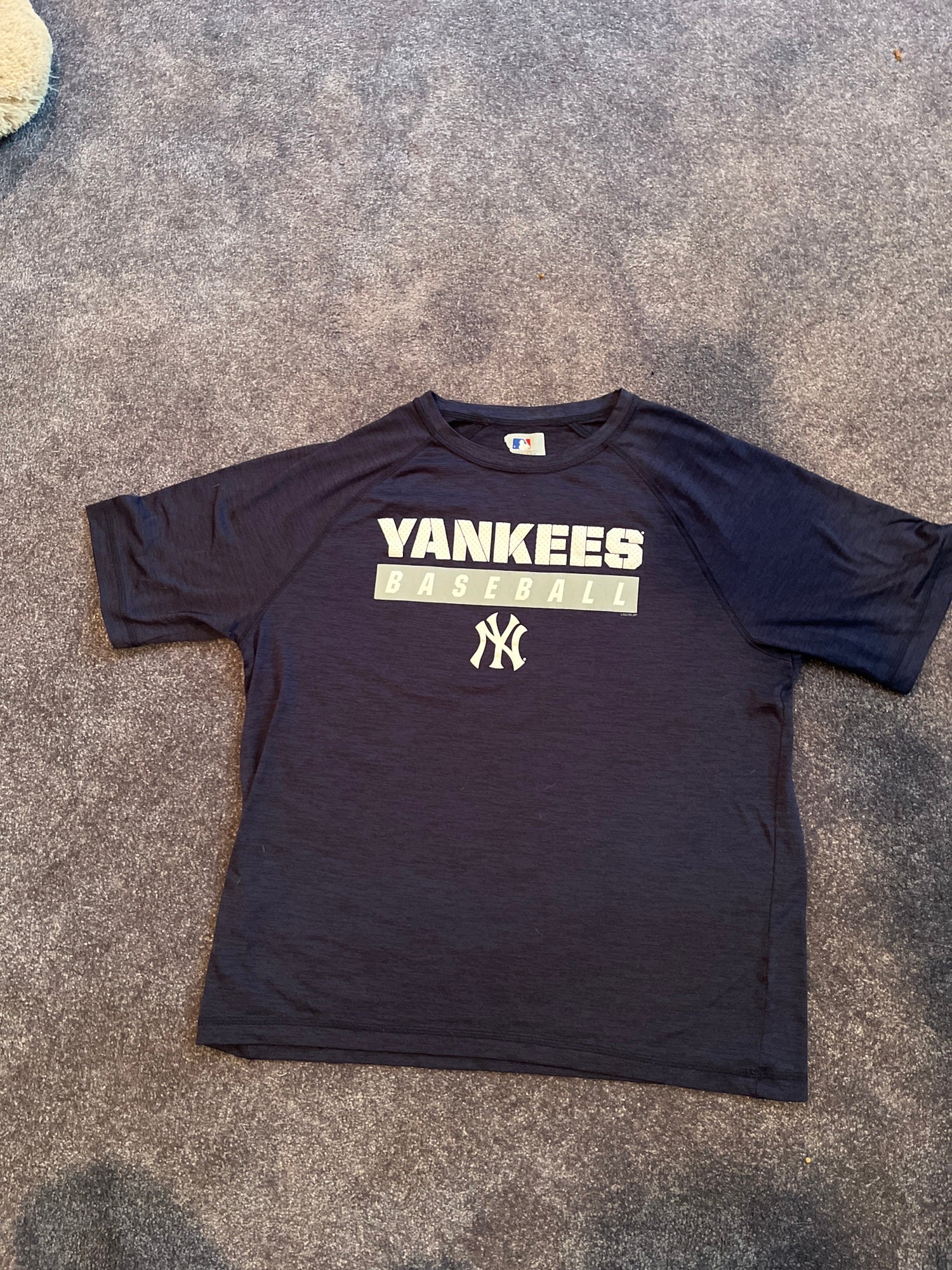 Vintage New York Yankees Shirt Youth L Glasgow MLB