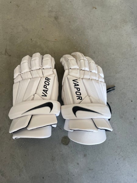 Nike Men's Vapor Select Lacrosse Gloves in Black - ShopStyle