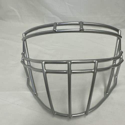 Riddell SPEED S2BDC-HS4 1P Adult Football Facemask In Metallic Silver.