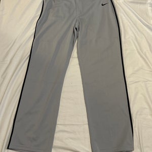 Gray New Large Nike Piped Pant