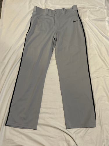 Gray New Large Nike Piped Pant