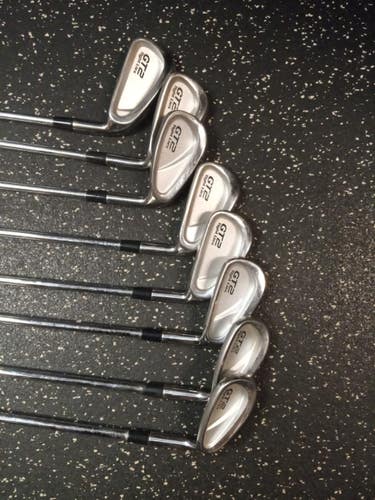 Adams Used Right Handed Men's Steel Shaft 8 Pieces Iron Set