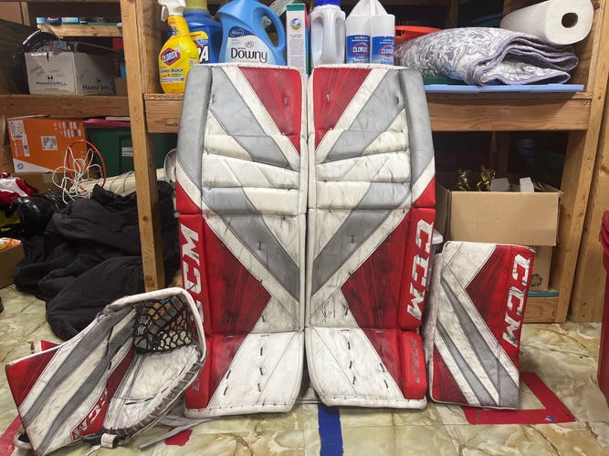 34" CCM Extreme Flex 5 Goalie Full Set
